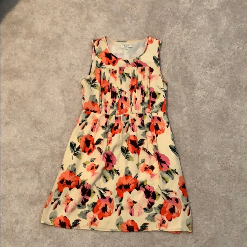Madewell Sleeveless Silk Dress